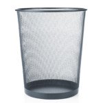 Empty,Trash,,Garbage,Bin,Isolated,On,White,Background